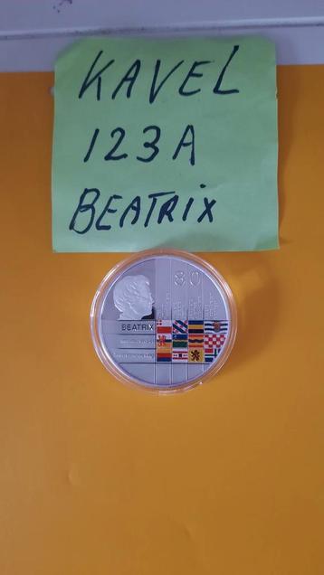 PENNING BEATRIX MET HART EN ZIEL IN SAMENLEVING KN 123A beschikbaar voor biedingen