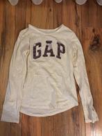 Wit shirt longsleeve van GAP in maat 13 jaar, Kinderen en Baby's, Kinderkleding | Maat 158, Ophalen, Meisje, Zo goed als nieuw