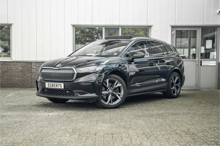 Skoda Enyaq iV 80 (bj 2022, automaat), Auto's, Skoda, Bedrijf, Te koop, Enyaq, 360° camera, ABS, Achteruitrijcamera, Adaptive Cruise Control