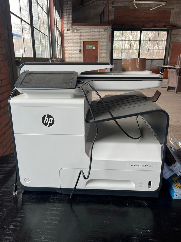 HP PageWide Pro MFP 477dw Printer, Computers en Software, Printers, Gebruikt, All-in-one, Inkjetprinter, Faxen, Draadloos, Ophalen