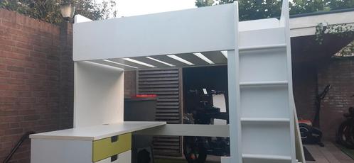 Stuva hoogslaper van ikea zonder bureau, Huis en Inrichting, Bureaus, Gebruikt, Bureau, Ophalen
