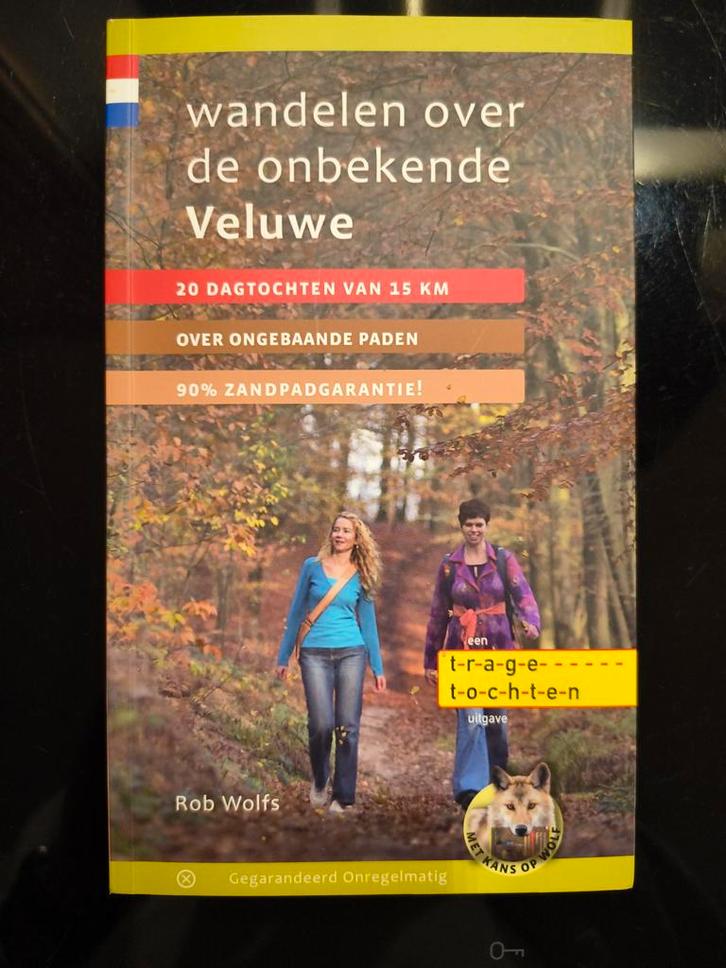 Wandelen over de onbekende Veluwe, Boeken, Reisgidsen, Zo goed als nieuw, Fiets- of Wandelgids, Europa, Overige merken, Ophalen of Verzenden