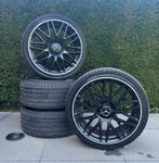 19” Mercedes-Benz C-Klasse AMG replica velgenset opknap w205, Auto-onderdelen, Ophalen, Mercedes-Benz
