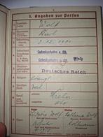 Oude Wehrpas in originele staat, Ophalen of Verzenden, Nederland