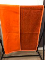 Nette vintage oranje AaBe dralon deken, Huis en Inrichting, Woonaccessoires | Plaids en Woondekens, Ophalen of Verzenden, Zo goed als nieuw