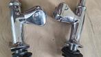 2 Grohe kranen voor wastafel of fontein, Ophalen of Verzenden, Gebruikt, Chroom, Kraan
