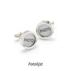 manchetknoop fotolijst, Ophalen of Verzenden, Nieuw, Overige materialen