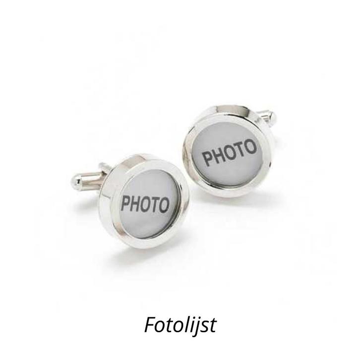 manchetknoop fotolijst, Sieraden, Tassen en Uiterlijk, Manchetknopen, Nieuw, Overige materialen, Ophalen of Verzenden