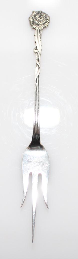 Prachtige Keltum Verzilverde Cakeprikker Bloem beschikbaar voor biedingen