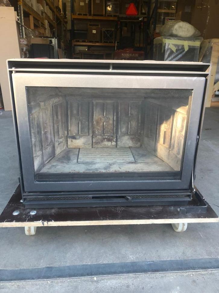 Houtkachel Inbouwkachel Firo Gebruikt, Huis en Inrichting, Kachels, Gebruikt, Vrijstaand, Houtkachel, Hout, Ophalen