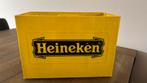 Heineken gele krat 10 flessen, Verzamelen, Ophalen, Gebruikt, Overige typen, Heineken