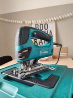 Makita 4350 FCTJ 230V Pendel decoupeerzaag in M-box, Doe-het-zelf en Verbouw, Gereedschap | Zaagmachines, Gebruikt, Makita bosch dewalt festool