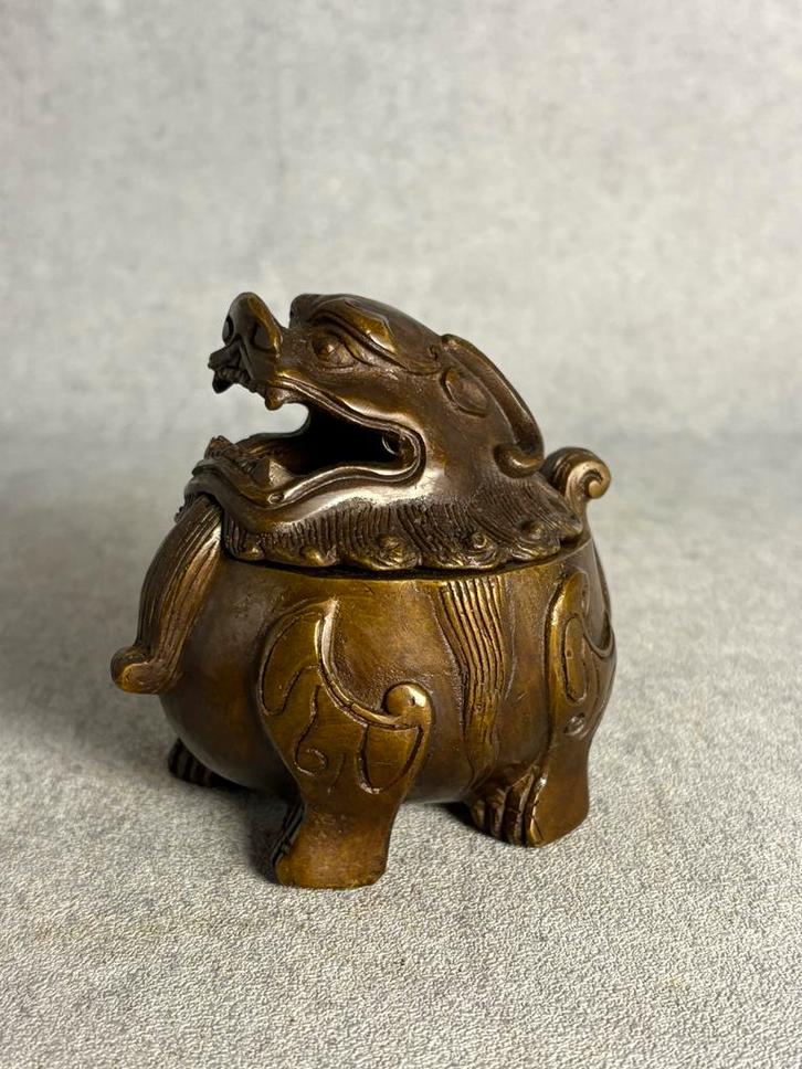 Wierookbrander brons, Antiek en Kunst, Kunst | Niet-Westerse kunst, Ophalen of Verzenden