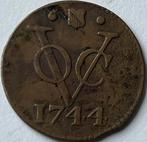 Utrecht VOC duit 1744, Postzegels en Munten, Munten | Nederland, Ophalen of Verzenden, Vóór koninkrijk, Overige waardes, Losse munt