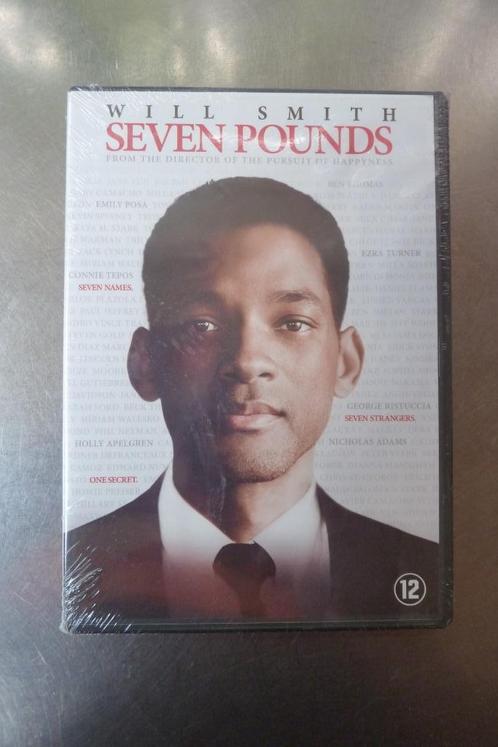 Seven Pounds (Will Smith) NIEUW, Cd's en Dvd's, Dvd's | Drama, Nieuw in verpakking, Drama, Vanaf 12 jaar, Ophalen of Verzenden