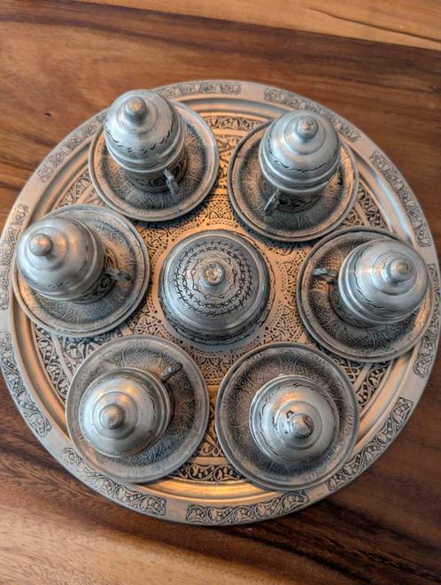 Turkse koffieset, Antiek en Kunst, Antiek | Schalen, Ophalen
