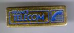 France Telecom koper PIN ( BLAD8_814 ), Verzenden, Zo goed als nieuw, Merk, Speldje of Pin