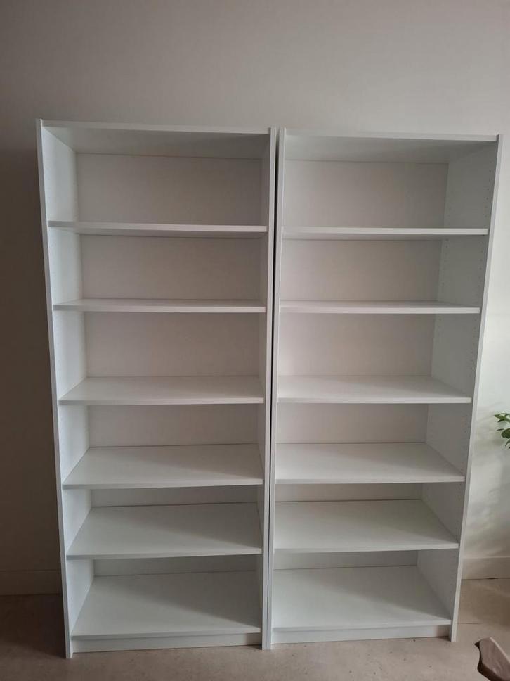 IKEA BILLY wit x2, Huis en Inrichting, Kasten | Schoenenkasten, Zo goed als nieuw, Ophalen