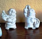 set van 5 monniken van polystone, Verzamelen, Ophalen of Verzenden, Zo goed als nieuw, Mens