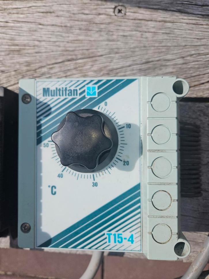 Multifan thermostaat T 15 -4, Doe-het-zelf en Verbouw, Thermostaten, Ophalen of Verzenden