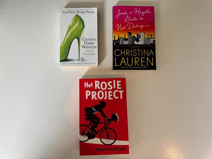 3x heerlijk luchtige boeken (samen voor EUR 5 of los), Boeken, Chicklit, Zo goed als nieuw, Ophalen of Verzenden