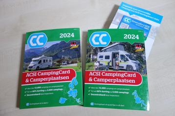 camping gidsen ACSI / CCA / Campingcard 2024