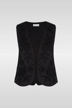 Fabienne Chapot Zwart Embroidery Gilet Zoe Maat S, Zwart, Nieuw, Ophalen of Verzenden, Fabienne Chapot