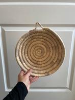 Twee schalen van palmblad 22 en 24 cm, Ophalen of Verzenden, Zo goed als nieuw, Rond