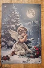 Nieuw! Metalen bord kerstengel, Diversen, Kerst, Ophalen of Verzenden, Nieuw