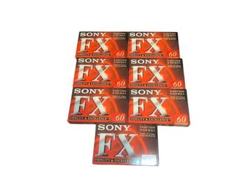 8x MC cassette IEC I | Audio Tape Sony FX 60 + TDK D 90 beschikbaar voor biedingen