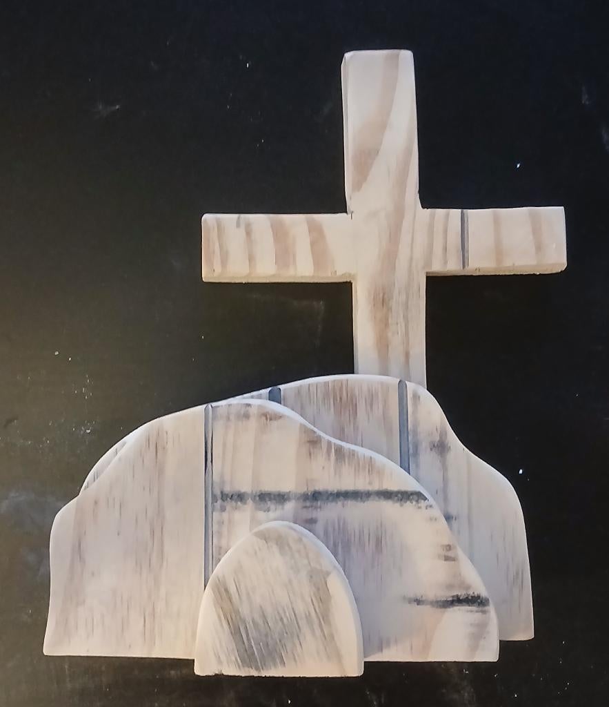 Decoratie  de opstanding  pasen, Diversen, Pasen, Zo goed als nieuw, Ophalen of Verzenden