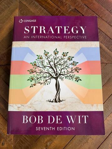 Strategy: an international perspective. Bob de Wit beschikbaar voor biedingen