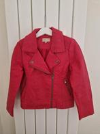 Kids only biker jasje maat 128, donkerroze-rood, Meisje, Kids Only, Ophalen of Verzenden, Zo goed als nieuw