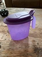 Tupperware lila kannetje uniek exemplaar, Tupperware, Paars, Beker of Kan, Ophalen of Verzenden