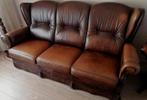 Antieke Lederen
banken 2 en 3 zits, Ophalen, Gebruikt, 75 tot 100 cm, 150 tot 200 cm