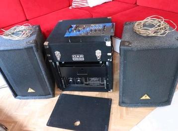 Compleet PA-systeem – (Behringer / Peavey / TEC250) beschikbaar voor biedingen
