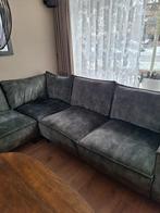 U bank grijs/groen, Huis en Inrichting, Ophalen, Gebruikt, Hoekbank, 300 cm of meer