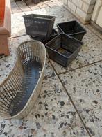 1 gebogen vijverplanten mand, Tuin en Terras, Vijvers, Ophalen of Verzenden, Gebruikt