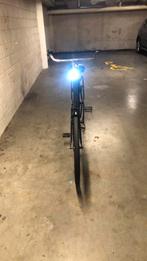 Te koop een mat zwart omafiets 28 inch, 56 cm of meer, Ophalen, Gebruikt