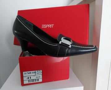 ESPRIT Dames Pump Maat 41 / Zwart beschikbaar voor biedingen