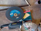 Protool slijper/slijptol 2600wt+nw diamantschijf 2ijzerschij, Ophalen of Verzenden, Zo goed als nieuw, 1000 watt of meer, Haakse handslijpmachine