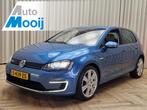 Volkswagen e-Golf *Leder* Warmtepomp / Stoelverwarming / Ada, Auto's, Gebruikt, Met garantie (alle), Blauw, 116 pk