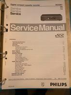 Philips Service Manual DCC Recorder, Ophalen of Verzenden, Overige merken