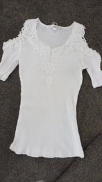 shirt van whoo nieuw  MET OPEN SCHOUDER, Maat 38/40 (M), Verzenden, Wit, WHOO