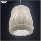 Grote vintage opaline lamp Hanglamp Pensellamp, Ophalen, Gebruikt, Glas, Nb