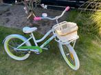 20 inch Popal fiets meisje wit beachcruiser met mand, Ophalen, Zo goed als nieuw, 20 inch, Popal transport fiets