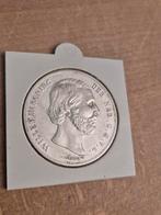 Zilveren Rijksdaalder 1859 - Willem III, Koning Willem III, Verzenden, Zilver, Losse munt