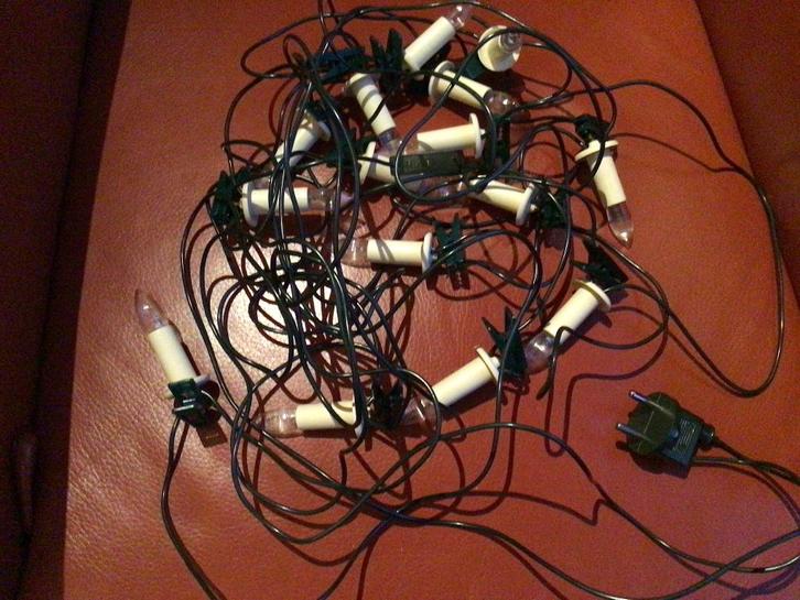 Oude kerstverlichting, Diversen, Kerst, Gebruikt, Ophalen of Verzenden