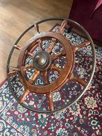 Antiek Stuurwiel Binnenvaartschip, Ophalen