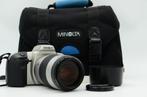 Minolta Dynax 500 Si + AF zoom 75-300mm F4.5-5.6 + Tas, Minolta, NVT, Ophalen of Verzenden, Zo goed als nieuw